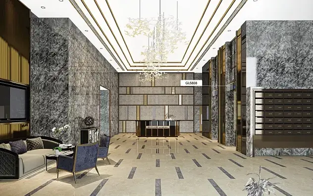 Panel panel hiasan pvc / pet